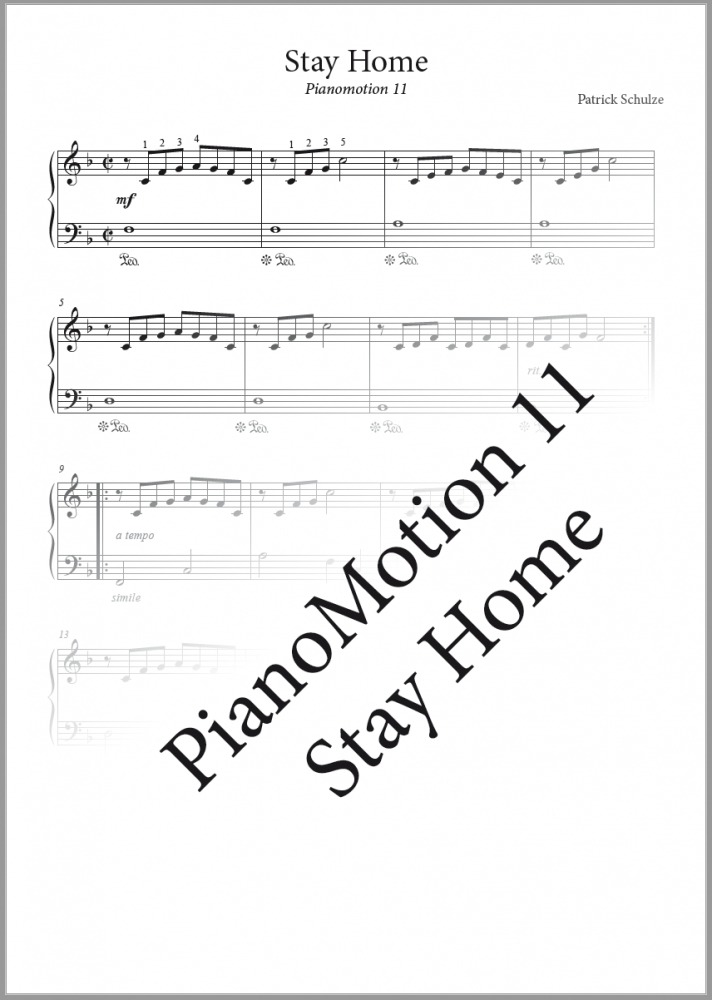 Bild 1 von PianoMotion 11  - Stay Home