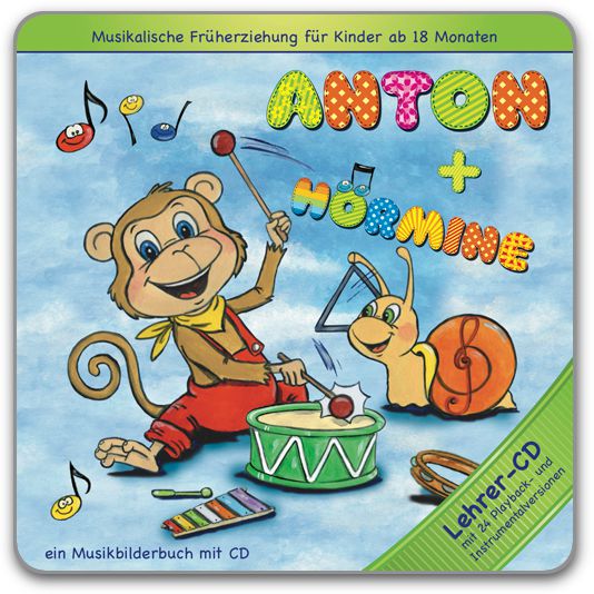 Bild 1 von Anton & Hörmine - Die blaue Lehrer-CD als MP3 - Download