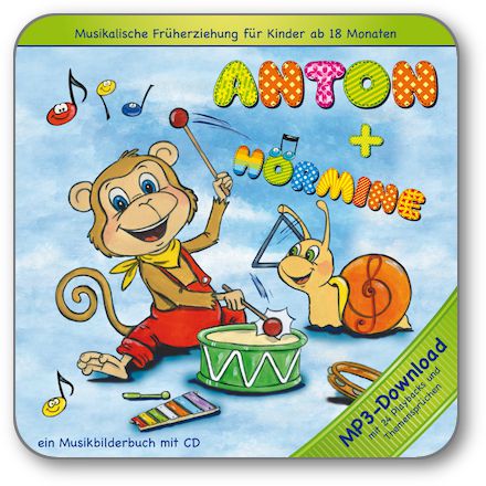 Bild 1 von Anton & Hörmine - Die blaue Lieder-CD als MP3 - Download